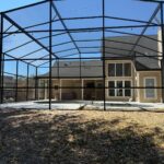 Pool Cage After Painting-Davenport Fl